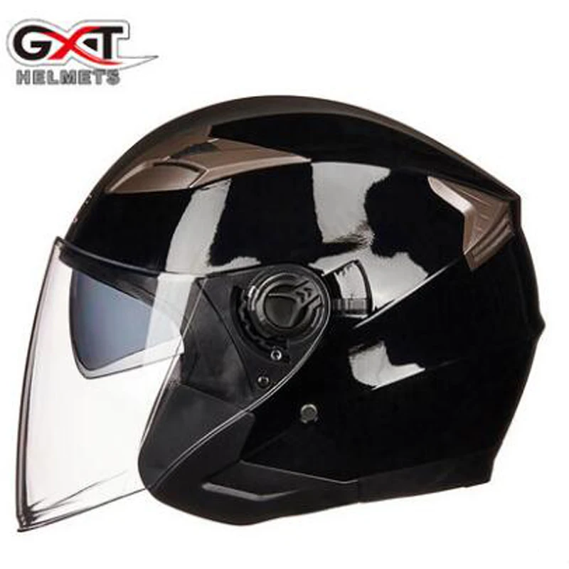 Новинка GXT 708 защитный шлем с двойным козырьком для электрического мотоцикла