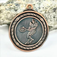 metal games medal in campus games tennis competition gold and silver bronze school factory kindergarten sports activities 2021