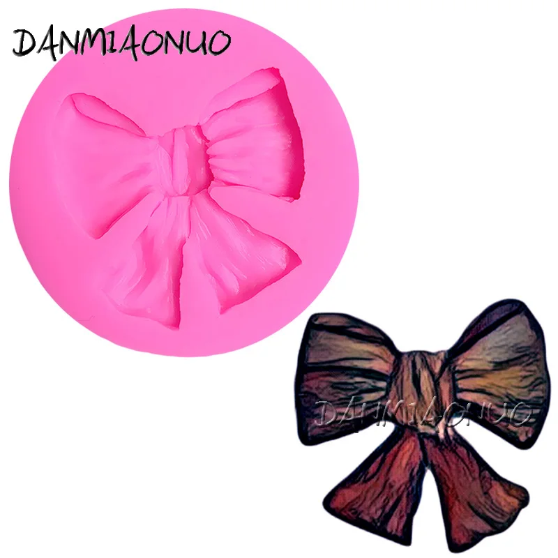 

DANMIAONUO A0250025 Bow Baking Form Moldes De Silicona Para Reposteria Corazon Decoration Gateau Moules Silicone Patisserie