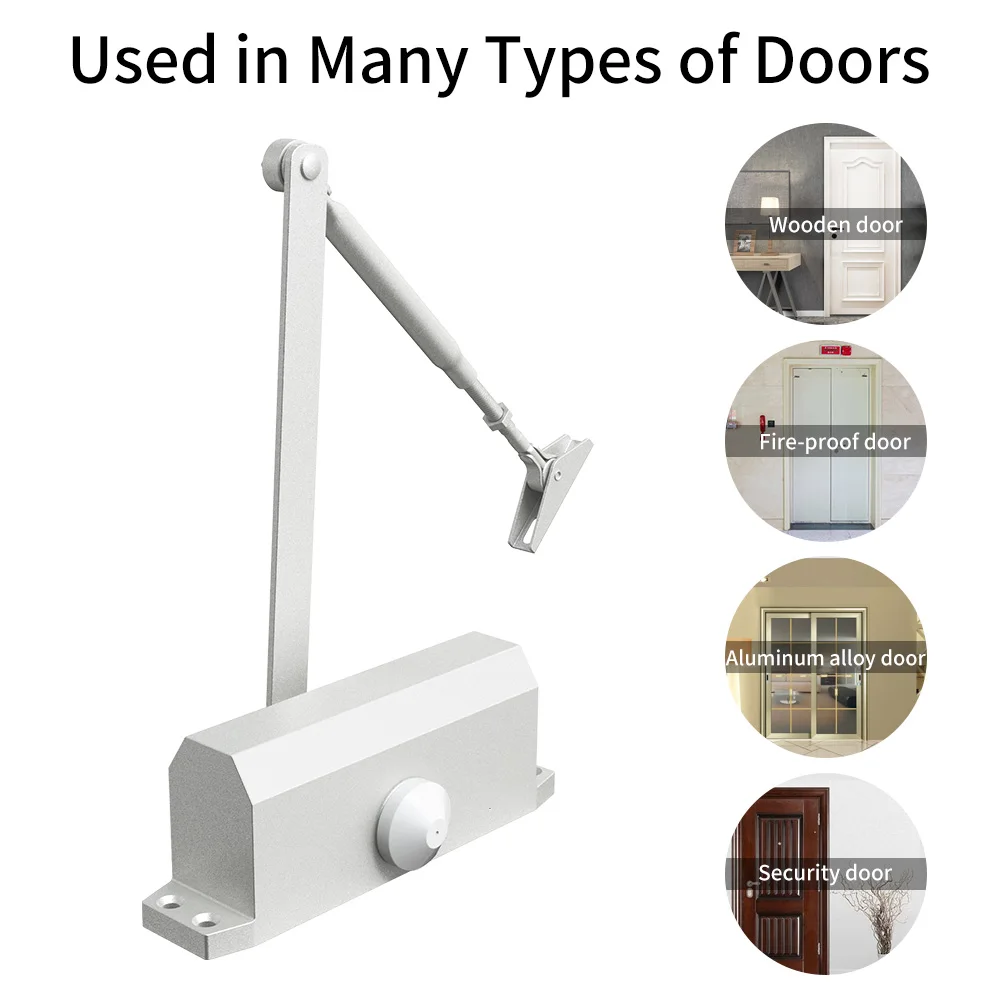 Дверной ограничитель регулируемые гидравлические автозаборы из литого алюминия