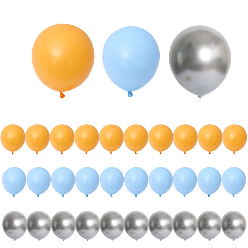 30 шт. конфеты золотистые/Серебристые/хромированные/синие/золотистые|Воздушные