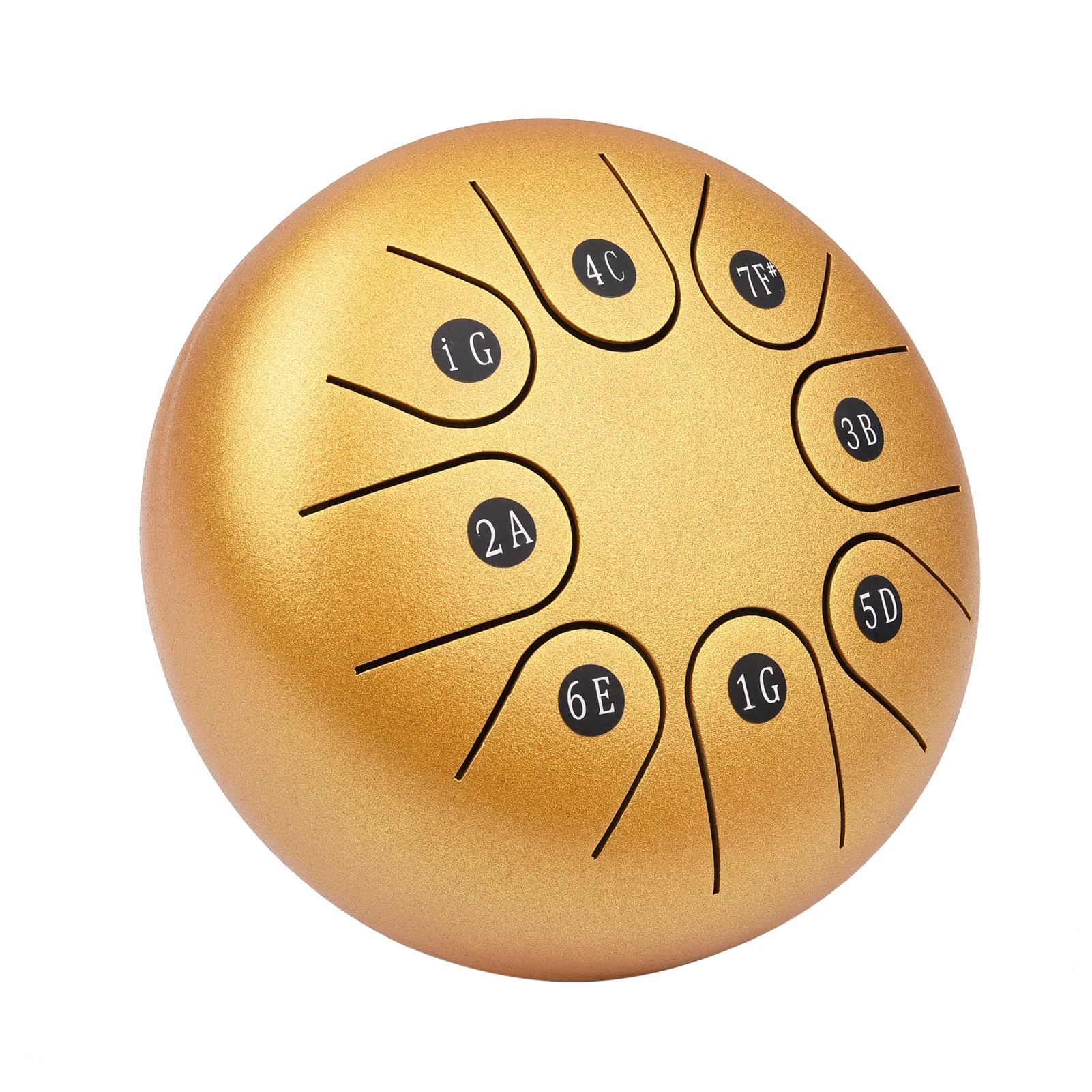 6-дюймовый камер Мгновенной Печати Mini 8 тон Сталь язык барабан G ключ ударный