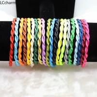 10pcs red rope weave braided bracelet for women men lucky handmade charm bracelet anklet lover couple jewelry