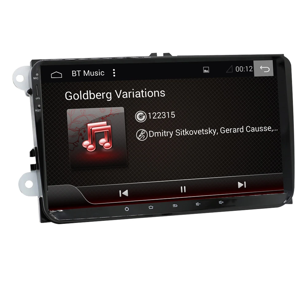 Автомагнитола Eunavi TDA7803A 2 din 9 дюймов Android 0 GPS для VW Passat B6 CC Polo GOLF 5 6 Touran Jetta Tiguan Magotan