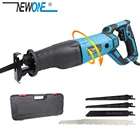 Пила сабельная NEWONE электрическая, 1050 Вт, с лезвиями для пилы