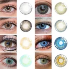 Контактные линзы с диоптриями, от-0,75 до-8,00, 1 шт.