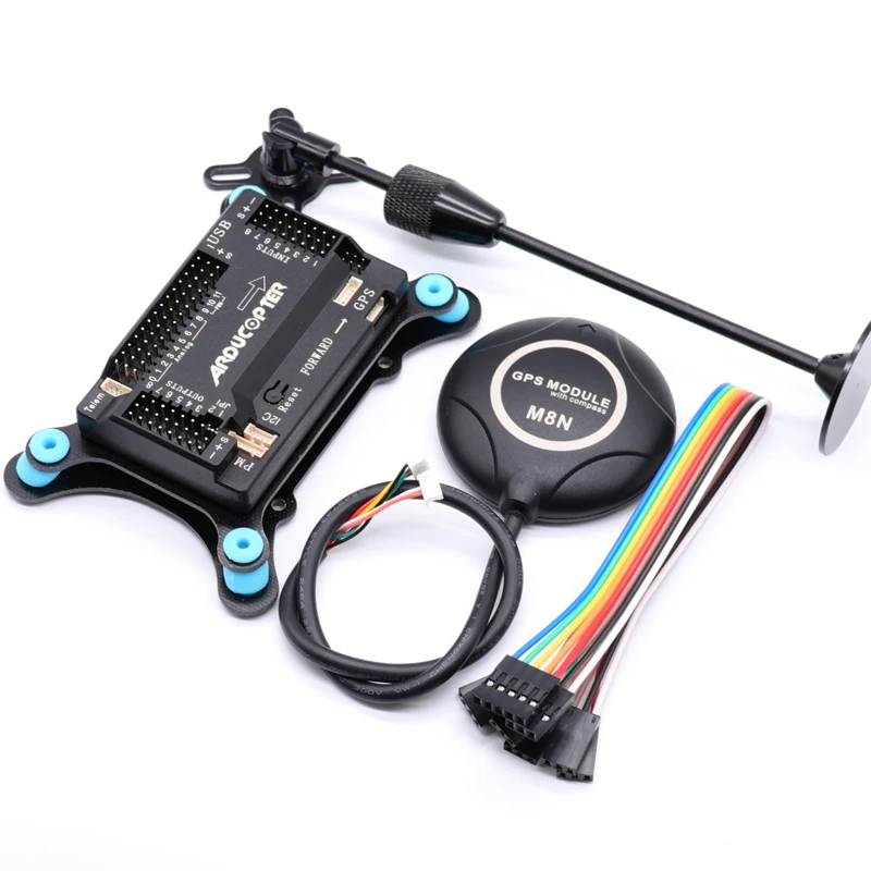 APM2.8 APM 2 8 Контроллер полета Ardupilot + M8N GPS встроенный компас gps подставка амортизатор