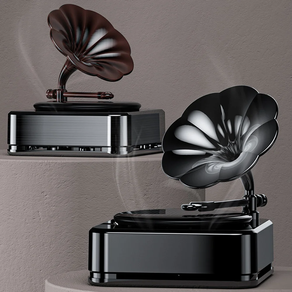 Освежитель воздуха для автомобиля проигрыватель записей на солнечной батарее