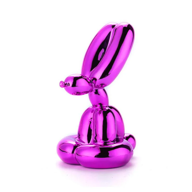 

Art electroplating balloon rabbit sculpture ornaments Nordic simple modern home decoration crafts birthday gifts