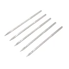 Долговечные иглы для шитья кожи, шило, инструмент для вязания крючком, изогнутый крючок, набор игл для ремонта мешков, диванов, мебели, 5 шт.