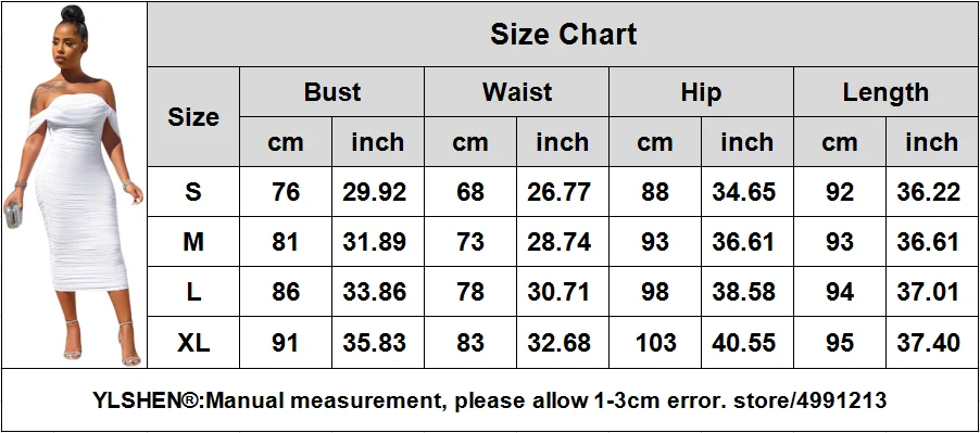 

White Bodycon Africa Dress African Dresses for Women Sexy Off-shoulder Fold Pencil Party Maxi Dress Evening Clothing for Lady