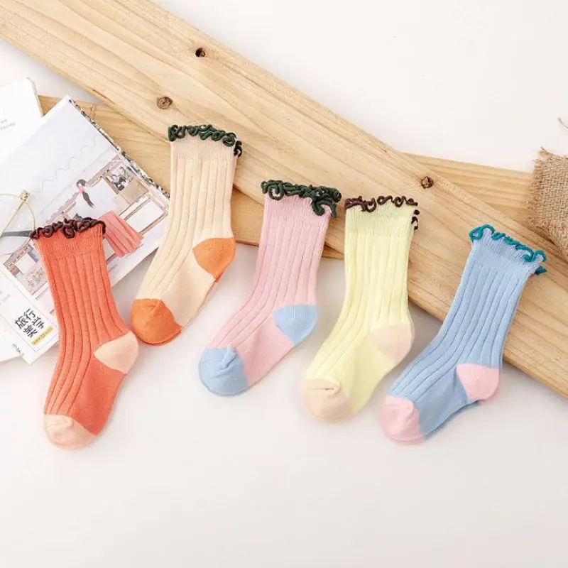 

Baby girls socks Children Socks Kids Princess sock Girls Baby Leg Warmers Cotton girls socks for 1-12 years