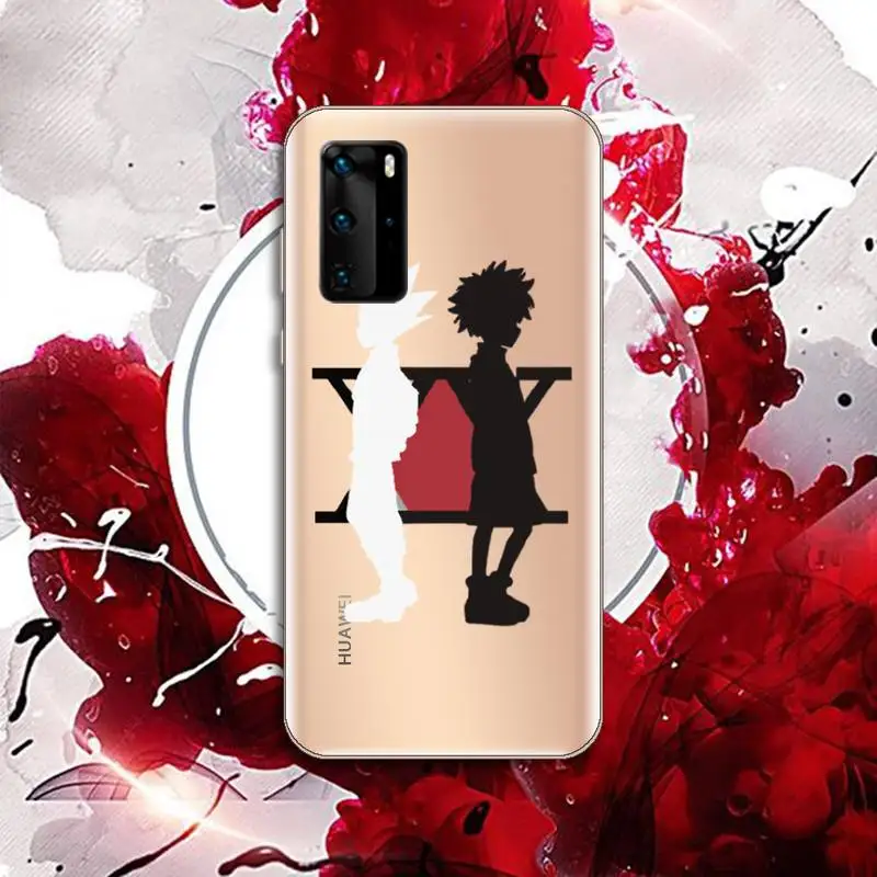 

Hunter x Hunter anime Phone Case Transparent for Huawei P20 P30 P40 honor 8 10i P smart 2019 Samsung A71 A21S S10 20 plus