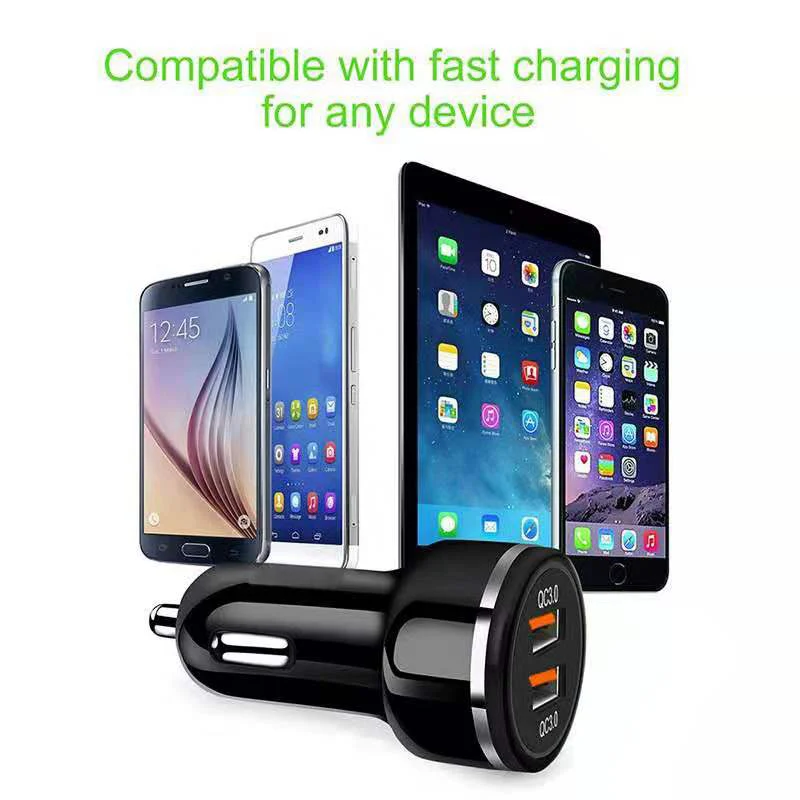 Car Phone Charger Dual USB with AIpower Seven Protection Function Fast Charge OD889 | Электроника