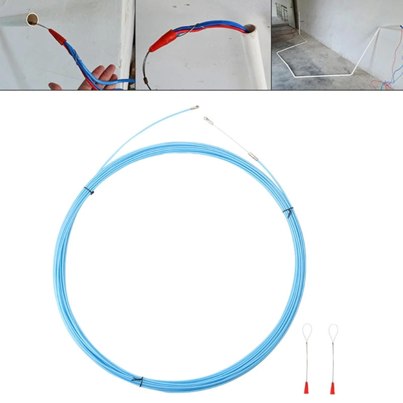 

5/10/15/20/25/30m Cable Puller Electrical Wire Fish Tape Cable Wire Puller Lead Device Construction Electrician Tools