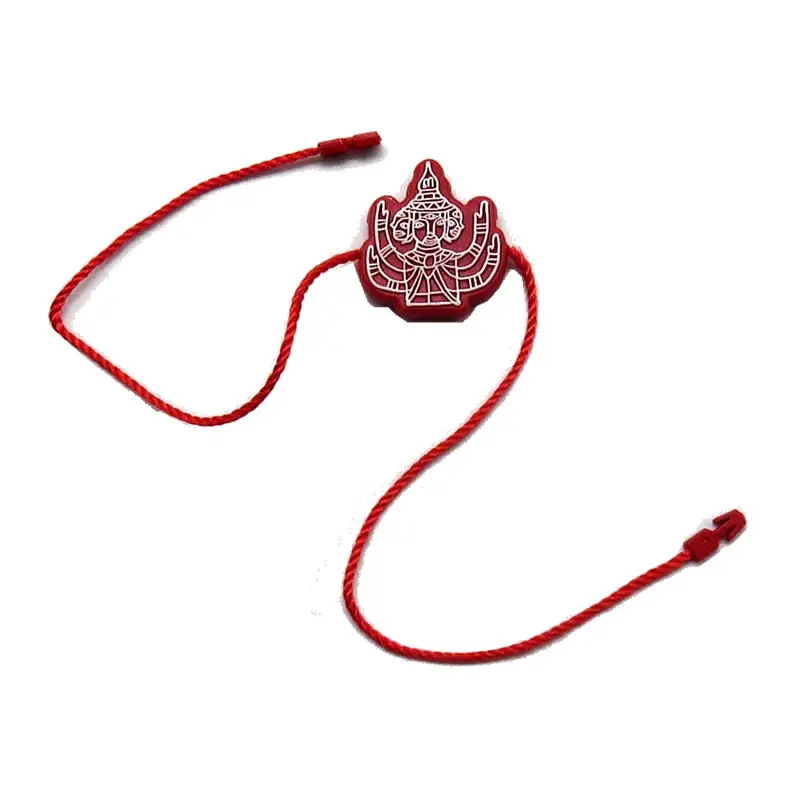 Пластиковая бирка с застежкой печатью логотипа Llogo |