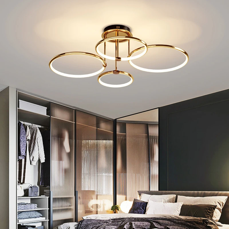 

Modern Led Chandelier Lighting Nordic Luxury Living Room Ceiling Chandeliers Headlight Dining Room Hanging Lamps Light Fixtures