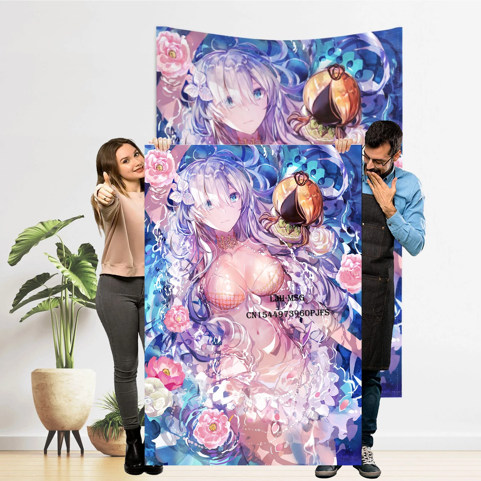 

Anime Tapestry Fate/Grand Order Art Large Poster Canvas Sexy Woman Bedroom Decor Wall Hanging Hentai Tapestry Room Decoration