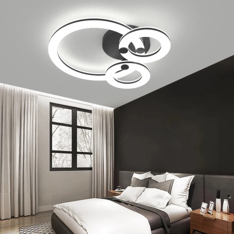 

Modern LED Chandelier Lighting For Living Room Bedroom 110V 220V LED Ceiling Chandelier for office Bedroom