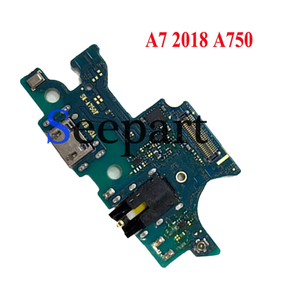 

For Samsung Galaxy A7 2018 A750 USB Charging Port For Samsung A9 2018 A9s SM-A920 Charger Port Dock Plug Connector Board