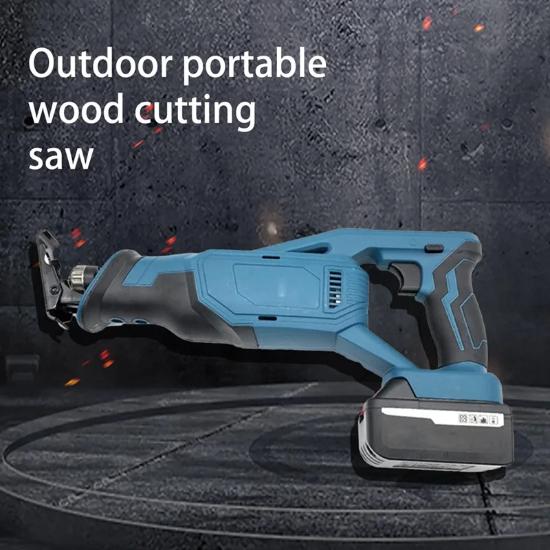 

Electric Saw Cordless Reciprocating Saw Machine Rechargeable Saber Saw Cordless Reciprocating Saw with 48V Makita Battery