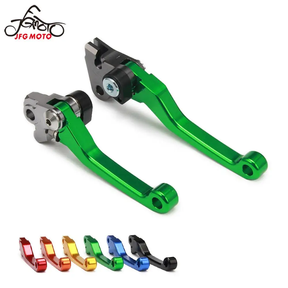 Мотоцикл CNC тормозной рычаг сцепления для KAWASAKI KX125 06 08 KX250 05 KX250F 12 KX450F 2006 2018 KX 250