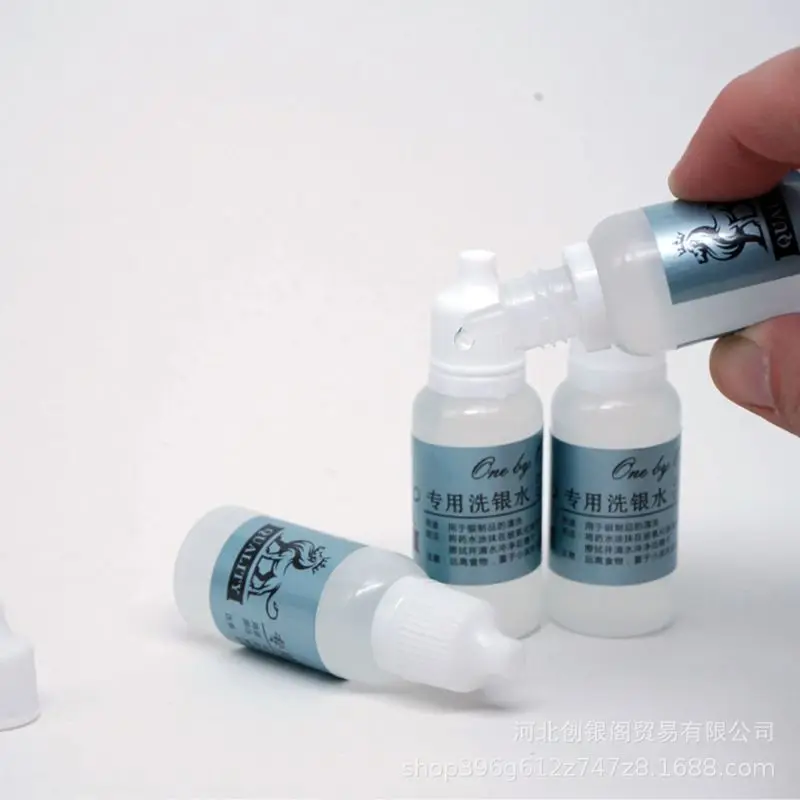 1 бутылка очистителя ювелирных изделий нежный очиститель для очистка золотых и