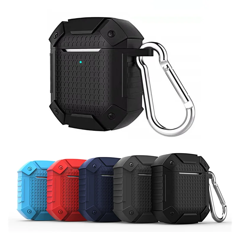 Классный Мужской защитный чехол для Airpods, чехол, Bluetooth, беспроводные наушники, чехол для наушников Airpods 2, чехол, Funda, аксессуары