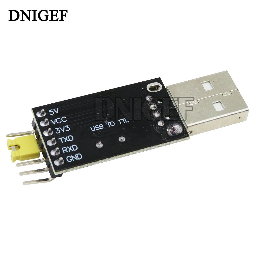 Последовательный UART модуль DNIGEF USB в TTL CH340G CH340 микроконтроллер для скачивания