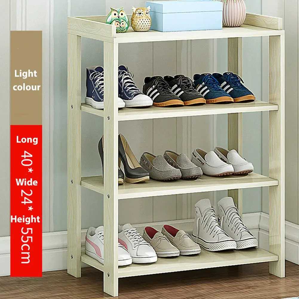 40 см Стойка для обуви простая влагостойкая деревянная стойка хранения дома