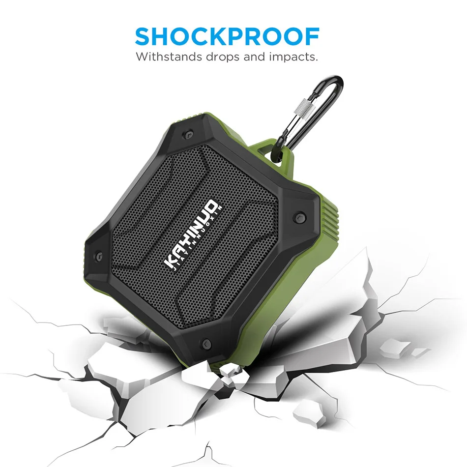 KAYINUO Открытый Мини Портативный bluetooth Динамик Мощный беспроводной TWS Колонка IPX7