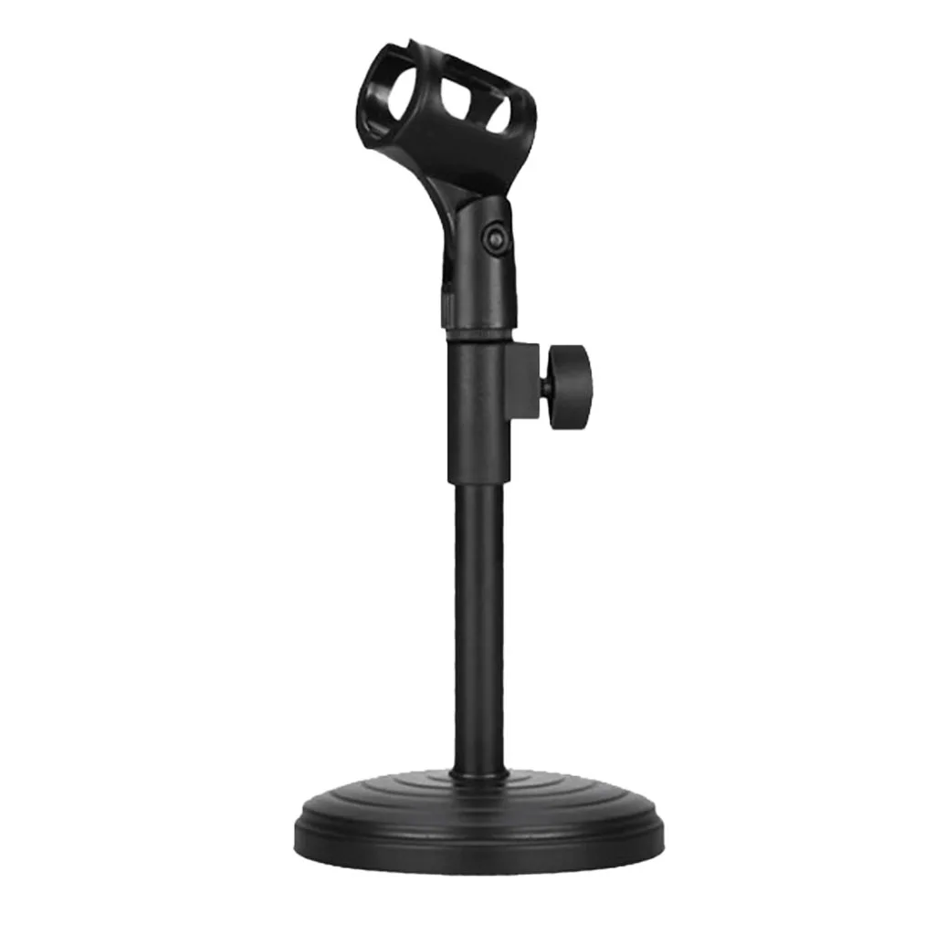 

Heavy Duty Adjustable Desktop Microphone Stand With Microphone Holder