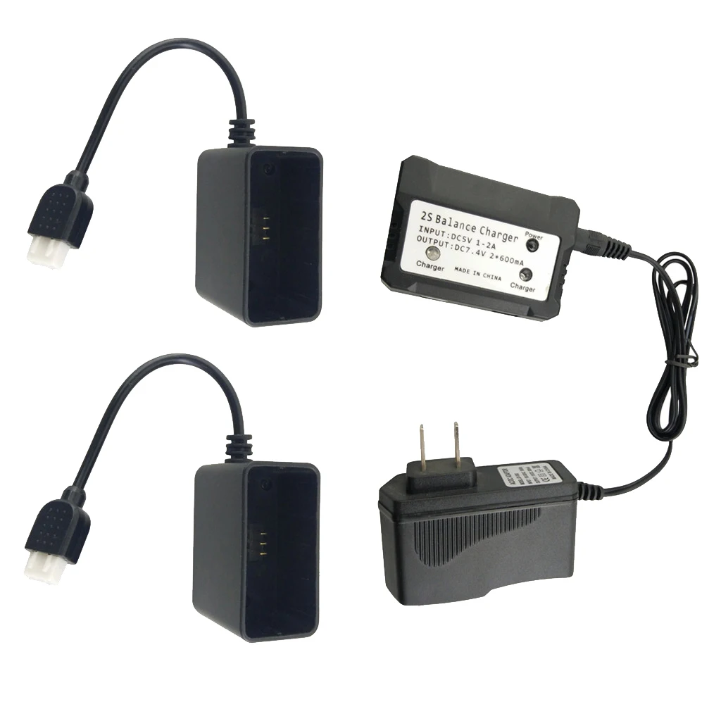 

2-in-1 Lithium Battery US Charger for JJRC X5 RC Drone Spare Parts