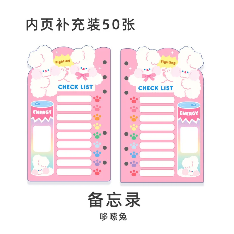 Мультяшный блокнот планировщик органайзер папка для книг журнал Filofax зарисовок