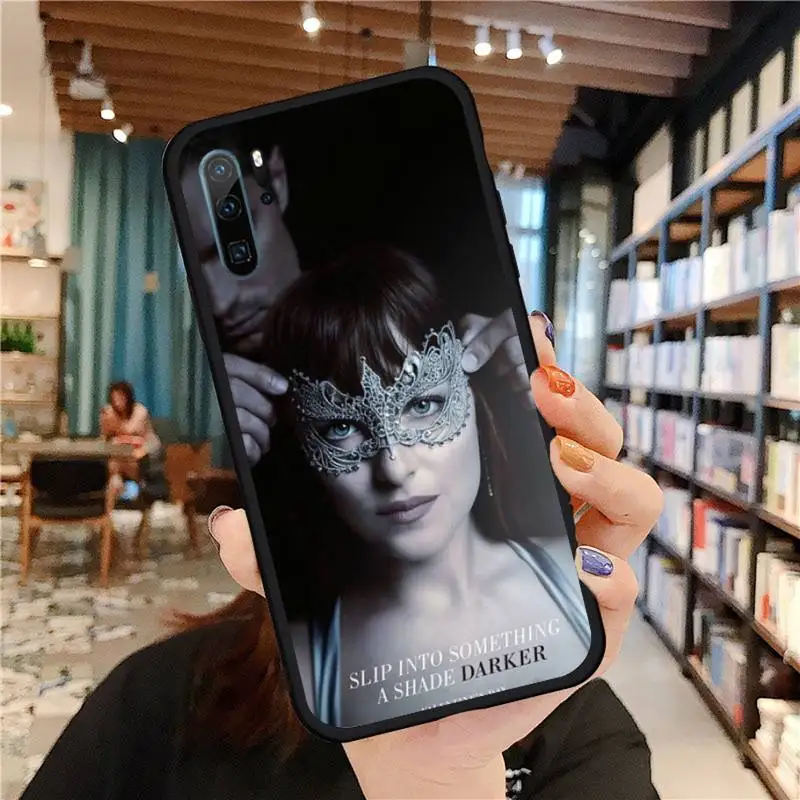 

Fifty Shades of Grey Darker Freed Phone Case For Huawei honor Mate P 9 10 20 30 40 Pro 10i 7 8 a x Lite nova 5t Soft silicone