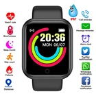 2021 Y68 Смарт-часы для мужчин и женщин Смарт-часы с пульсометром шаг фитнес-трекер спортивный браслет для смарт-часов Apple Android