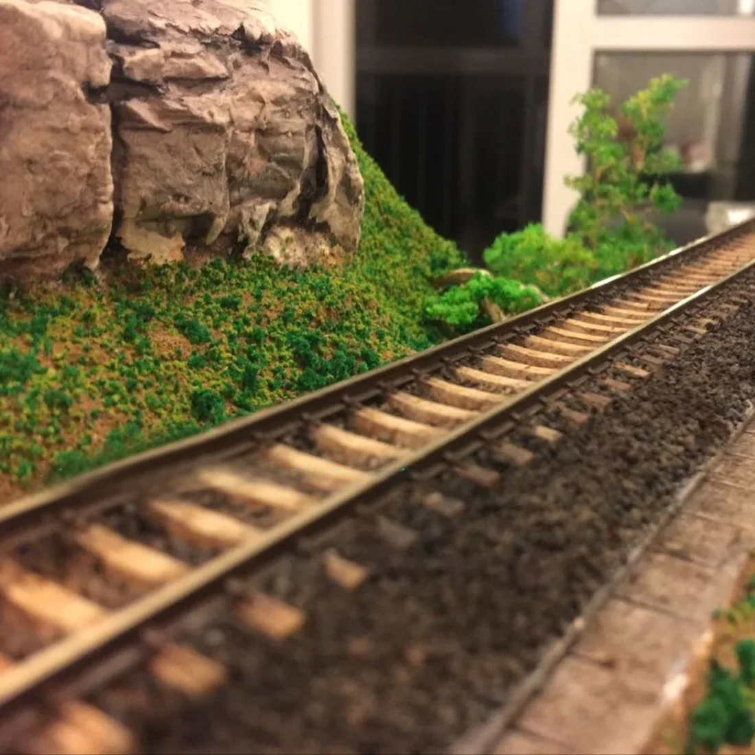 450 г HO 1: 87/N 1: 160 поезд демонстрационный макет песочный балласт-светло-серый/коричневый/светло-серый(без железных дорог и других зданий