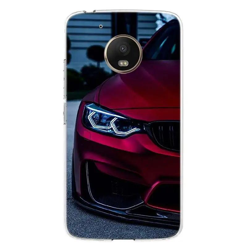 sports cars male men phone case for motoralo moto g9 g8 g7 g6 g5 e6 e5 e4 plus power play one macro action cover coque free global shipping