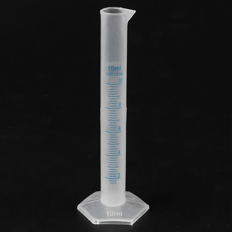 

10 25 50 100 250 500ml graduated cylinder to measure students Laboratory DIY 6 pcs