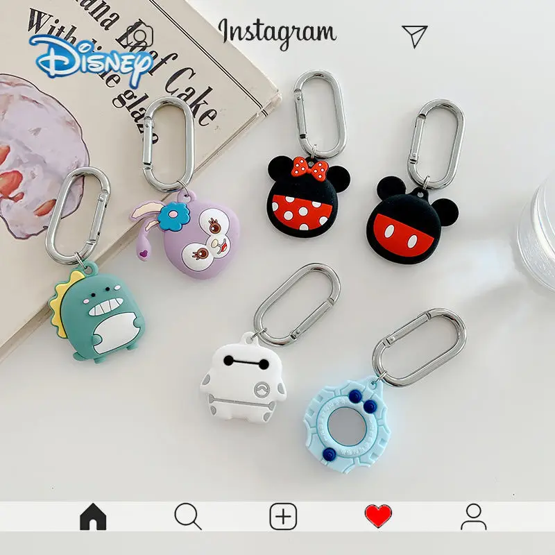 

New Disney Cartoon cover for Apple Airtag Case Soft Silicone Air Tag Keychain Protective Cover For Apple Position Tracking