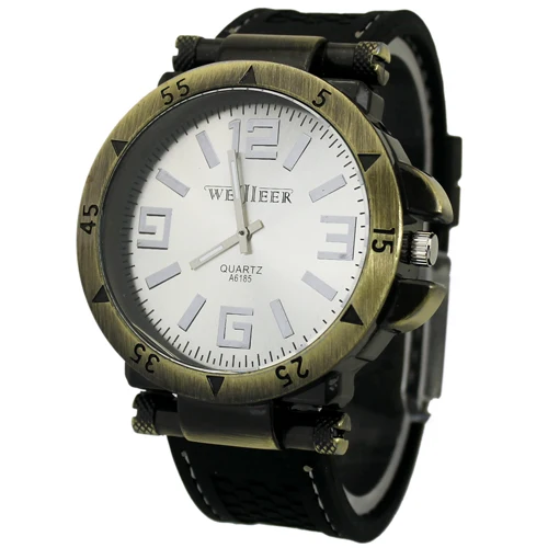 Новые креативные мужские часы Роскошные Кварцевые спортивные зеленые