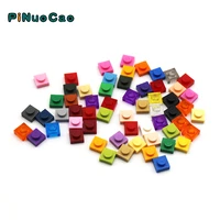pinuocao 3024 thin 1x1 building blocks 100pcsbag 45 colors pixel painting materials compatible with all brand small assemblage