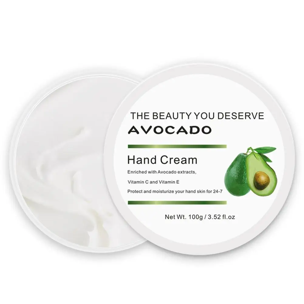 Крем для рук зеленый Растительный и фруктовый экстракт увлажняющий питательный