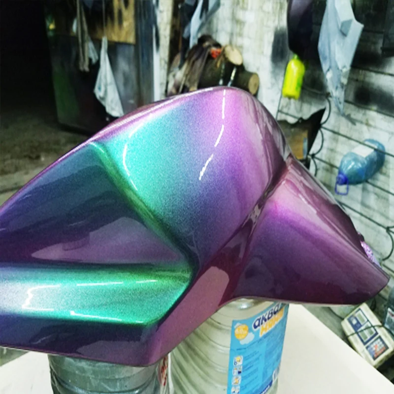 Пигмент Хамелеон YB86 акриловая краска порошковое покрытие для автомобиля