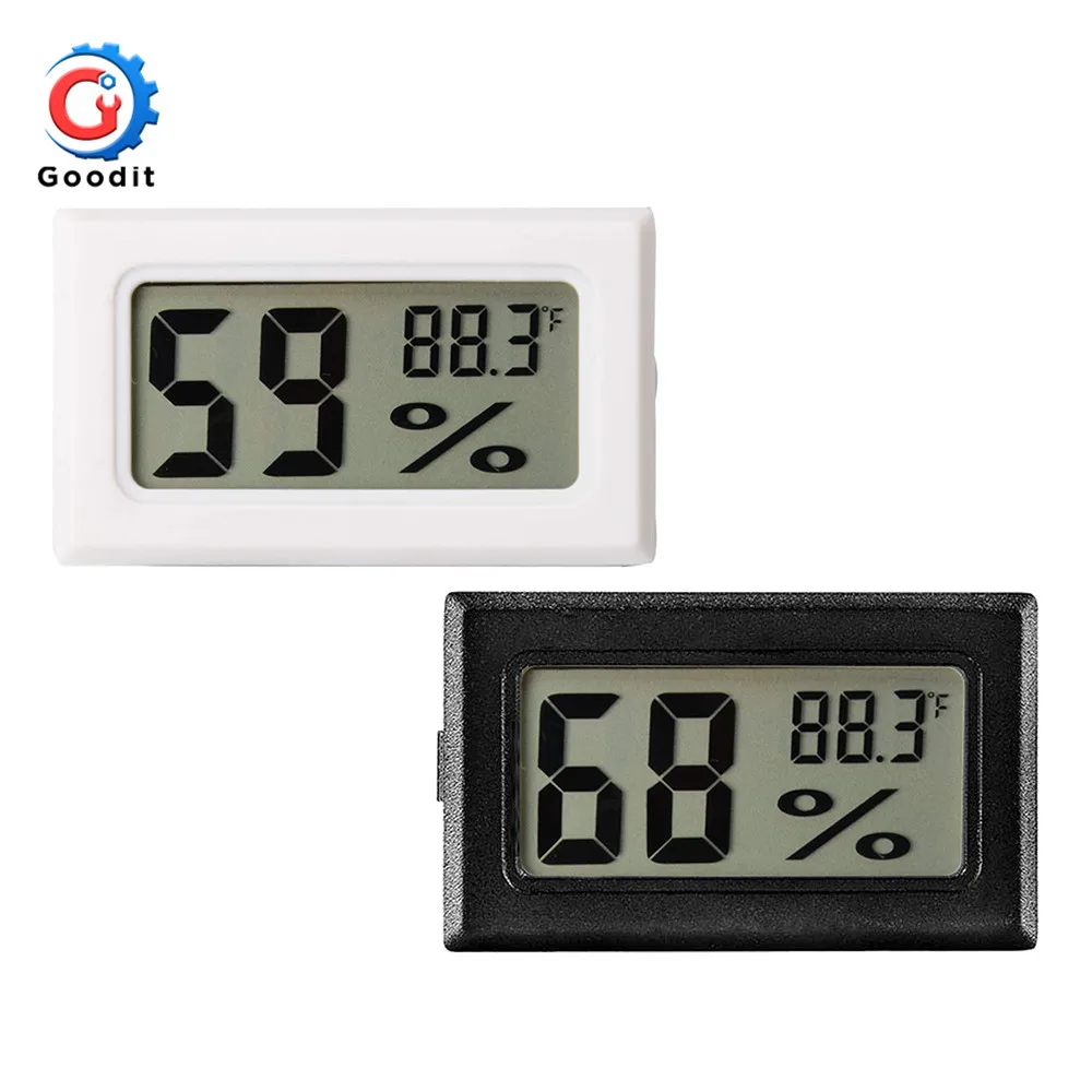Mini Digital LCD Indoor Convenient Temperature Sensor Humidity Meter Thermometer Hygrometer Gauge indoor outdoor | Инструменты