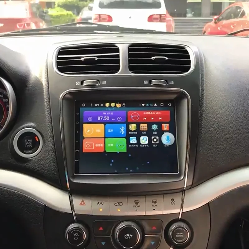 LiisLee Автомобильный мультимедийный GPS Hi Fi аудио Радио стерео для Dodge Journey JC 2011 ~ 2018
