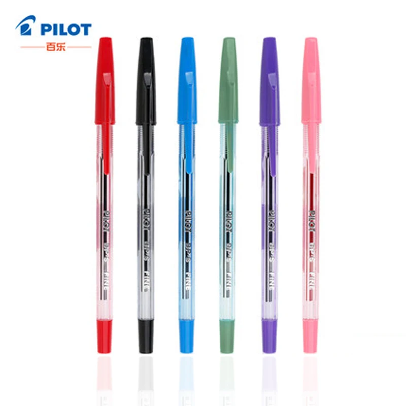 10 шт./лот ручка пилот искусственная цветная шариковая японская масляная