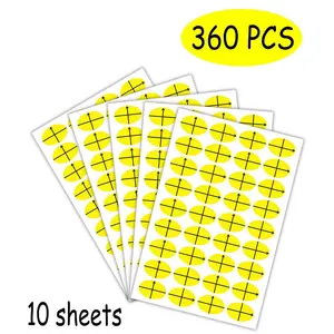 Вышивка наклейки мишень 34 дюйма  12 дюйма, календарь овальной формы, скрапбукинг, рукоделие, наклейки-360, размещение наклеек