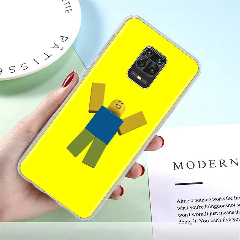 

Robloxes Game Cute World Phone Case for Xiaomi Redmi Note 9S 8T 8 Pro 9 7 9A 8A 7A K40 K30 10 Pro Hard PC Back Cover Fundas
