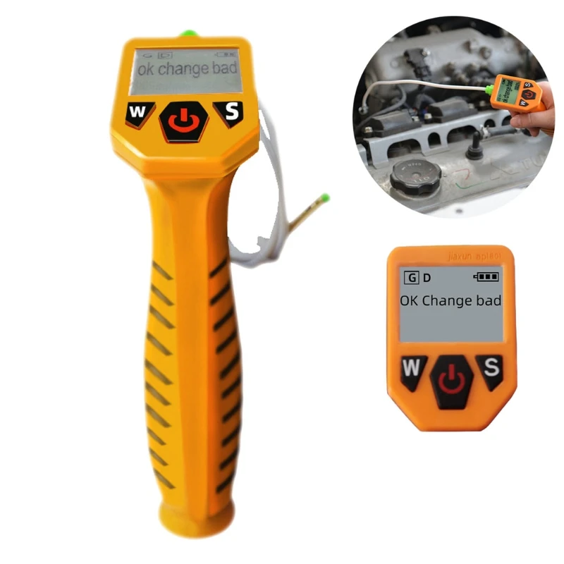 

Portable Automobile Engine Oil Tester Quick Check Oil Quality Detector with LED Display Gas Analyzer